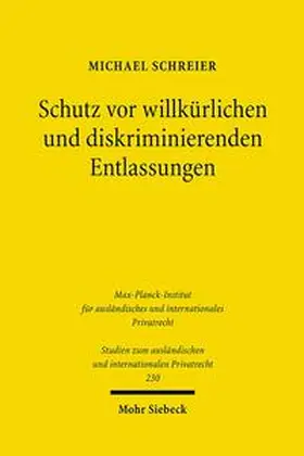 Schreier |  Schutz vor willkürlichen und diskriminierenden Entlassungen | Buch |  Sack Fachmedien