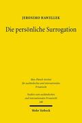 Hawellek |  Die persönliche Surrogation | Buch |  Sack Fachmedien