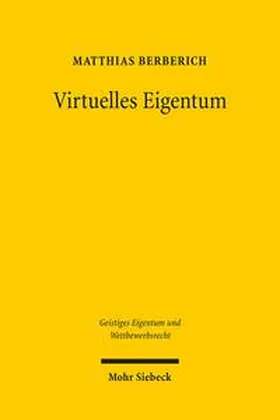 Berberich |  Berberich, M: Virtuelles Eigentum | Buch |  Sack Fachmedien