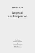 Blum / Oswald |  Blum, E: Textgestalt und Komposition | Buch |  Sack Fachmedien