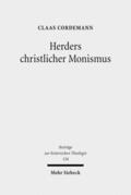 Cordemann |  Herders christlicher Monismus | Buch |  Sack Fachmedien