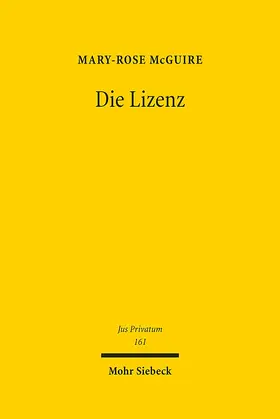 McGuire |  Die Lizenz | Buch |  Sack Fachmedien