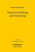 Neidhardt |  Staatsverschuldung und Verfassung | Buch |  Sack Fachmedien