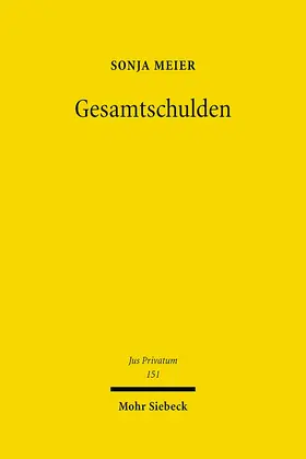 Meier |  Gesamtschulden | Buch |  Sack Fachmedien