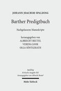 Spalding / Beutel / Söntgerath |  Kritische Ausgabe | Buch |  Sack Fachmedien