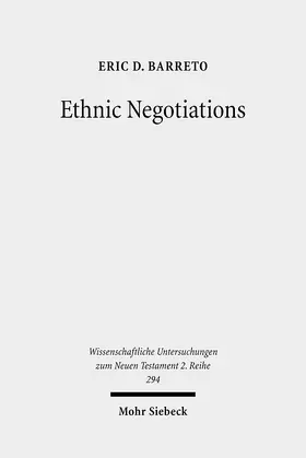 Barreto |  Ethnic Negotiations | Buch |  Sack Fachmedien