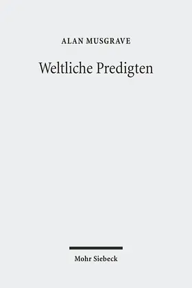 Musgrave |  Weltliche Predigten | Buch |  Sack Fachmedien