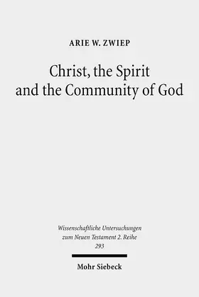 Zwiep |  Christ, the Spirit and the Community of God | Buch |  Sack Fachmedien