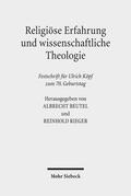 Beutel / Rieger |  Religiöse Erfahrung und wissenschaftliche Theologie | Buch |  Sack Fachmedien