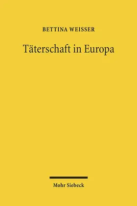 Weißer |  Täterschaft in Europa | Buch |  Sack Fachmedien