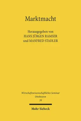 Ramser / Stadler |  Marktmacht | Buch |  Sack Fachmedien