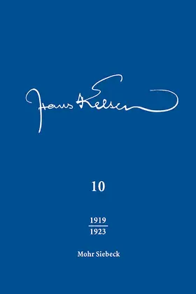 Kelsen / Jestaedt / Hans Kelsen-Institut |  Hans Kelsen Werke | Buch |  Sack Fachmedien