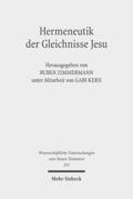 Zimmermann |  Hermeneutik der Gleichnisse Jesu | Buch |  Sack Fachmedien