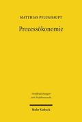 Pflughaupt |  Pflughaupt, M: Prozessökonomie | Buch |  Sack Fachmedien