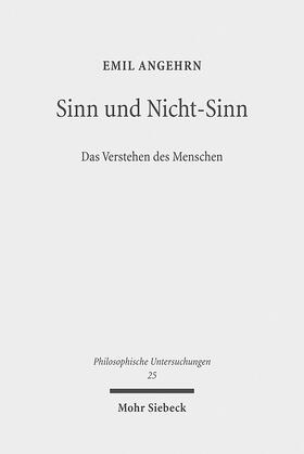 Angehrn | Sinn und Nicht-Sinn | Buch | 978-3-16-150907-0 | sack.de
