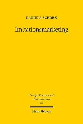 Schork | Imitationsmarketing | Buch | 978-3-16-150927-8 | sack.de