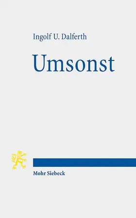 Dalferth |  Umsonst | Buch |  Sack Fachmedien