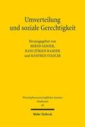 Genser / Ramser / Stadler |  Umverteilung und soziale Gerechtigkeit | Buch |  Sack Fachmedien