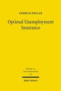 Pollak |  Optimal Unemployment Insurance | eBook | Sack Fachmedien