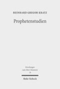 Kratz |  Prophetenstudien | eBook | Sack Fachmedien