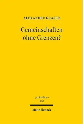 Graser |  Gemeinschaften ohne Grenzen? | eBook | Sack Fachmedien