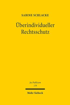 Schlacke | Überindividueller Rechtsschutz | E-Book | sack.de