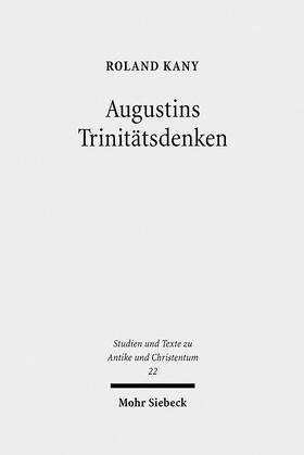 Kany |  Augustins Trinitätsdenken | eBook | Sack Fachmedien