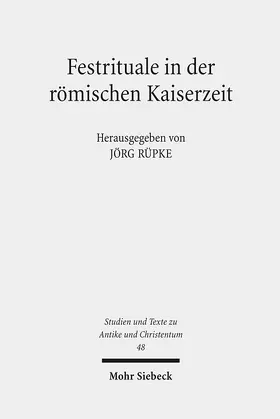 Rüpke | Festrituale in der römischen Kaiserzeit | E-Book | www.sack.de