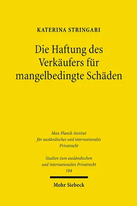 Stringari |  Die Haftung des Verkäufers für mangelbedingte Schäden | eBook | Sack Fachmedien