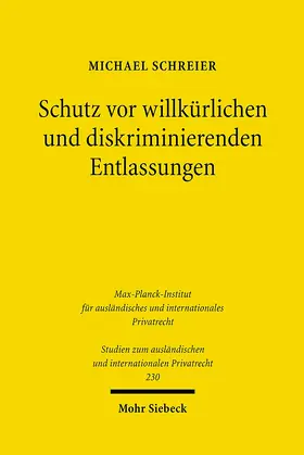 Schreier |  Schutz vor willkürlichen und diskriminierenden Entlassungen | eBook | Sack Fachmedien