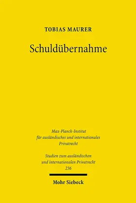 Maurer |  Schuldübernahme | eBook | Sack Fachmedien