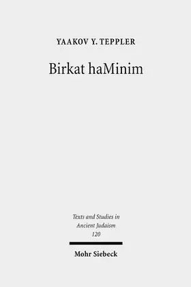 Teppler |  Birkat haMinim | eBook | Sack Fachmedien