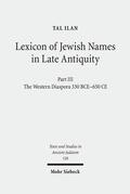 Ilan |  Lexicon of Jewish Names in Late Antiquity | eBook | Sack Fachmedien