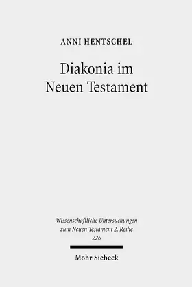 Hentschel |  Diakonia im Neuen Testament | eBook | Sack Fachmedien
