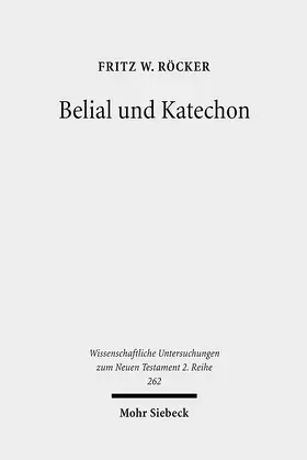 Röcker | Belial und Katechon | E-Book | www.sack.de