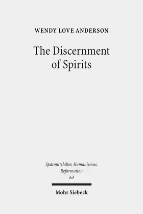 Anderson |  The Discernment of Spirits | Buch |  Sack Fachmedien