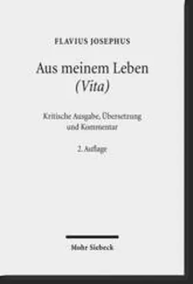 Josephus / Siegert / Vogel |  Aus meinem Leben (Vita) | Buch |  Sack Fachmedien