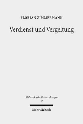 Zimmermann | Verdienst und Vergeltung | Buch | 978-3-16-151741-9 | sack.de