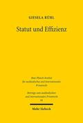 Rühl |  Statut und Effizienz | eBook | Sack Fachmedien