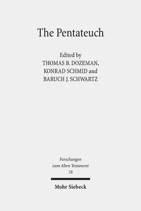 Dozeman / Schmid / Schwartz |  The Pentateuch | eBook | Sack Fachmedien