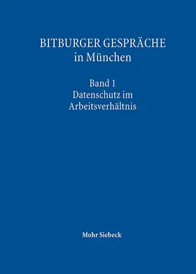Gesellschaft f. Rechtspol. Trier / Institut f. Rechtspolitik, Univ. Trier |  Bitburger Gespräche in München | Buch |  Sack Fachmedien