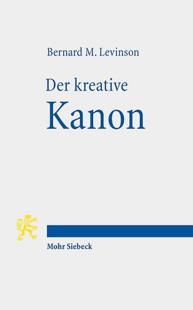 Levinson | Der kreative Kanon | Buch | 978-3-16-151787-7 | sack.de