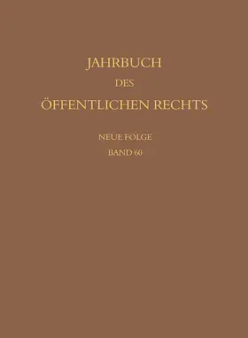 Häberle |  Jahrbuch des öffentlichen Rechts der Gegenwart. Neue Folge | Buch |  Sack Fachmedien