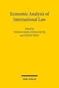 Eger / Oeter / Voigt |  Economic Analysis of International Law | Buch |  Sack Fachmedien