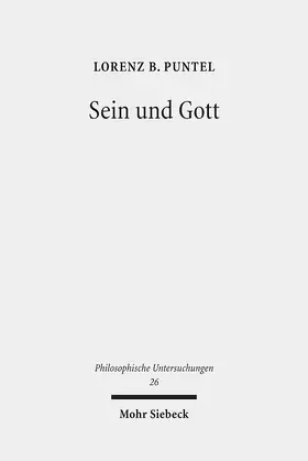 Puntel |  Sein und Gott | Buch |  Sack Fachmedien