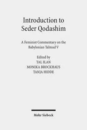 Brockhaus / Hidde / Ilan |  Introduction to Seder Qodashim | Buch |  Sack Fachmedien