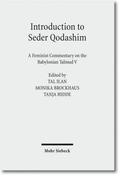 Brockhaus / Hidde / Ilan |  Introduction to Seder Qodashim | Buch |  Sack Fachmedien