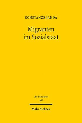 Janda | Migranten im Sozialstaat | Buch | 978-3-16-151933-8 | sack.de