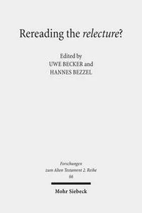 Becker / Bezzel |  Rereading the relecture? | Buch |  Sack Fachmedien
