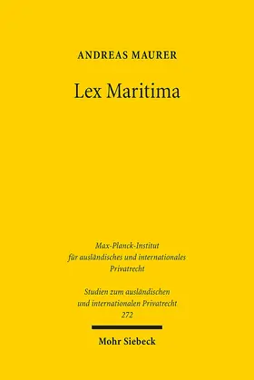 Maurer | Lex Maritima | E-Book | sack.de